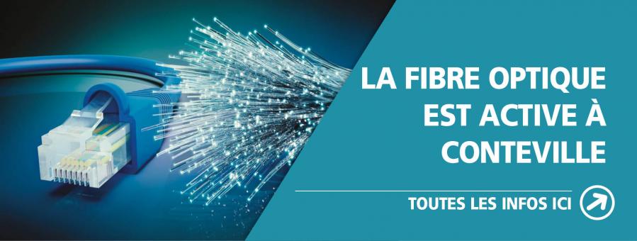 La fibre optique est à Conteville 27210
