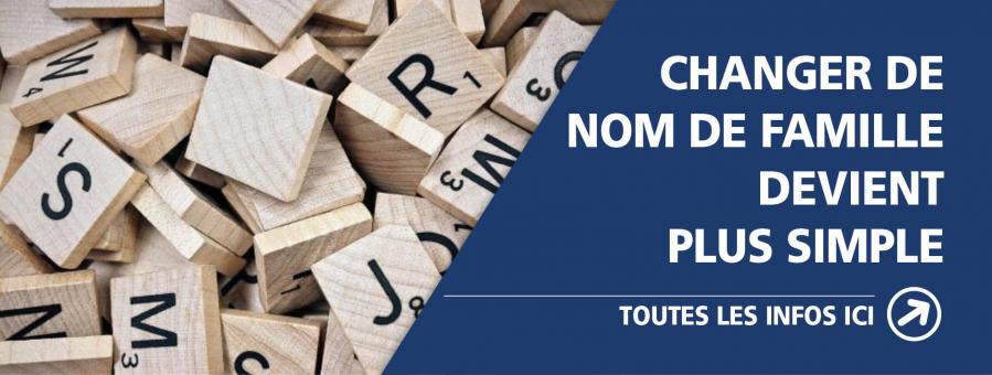 Choix du nom issu de la filiation