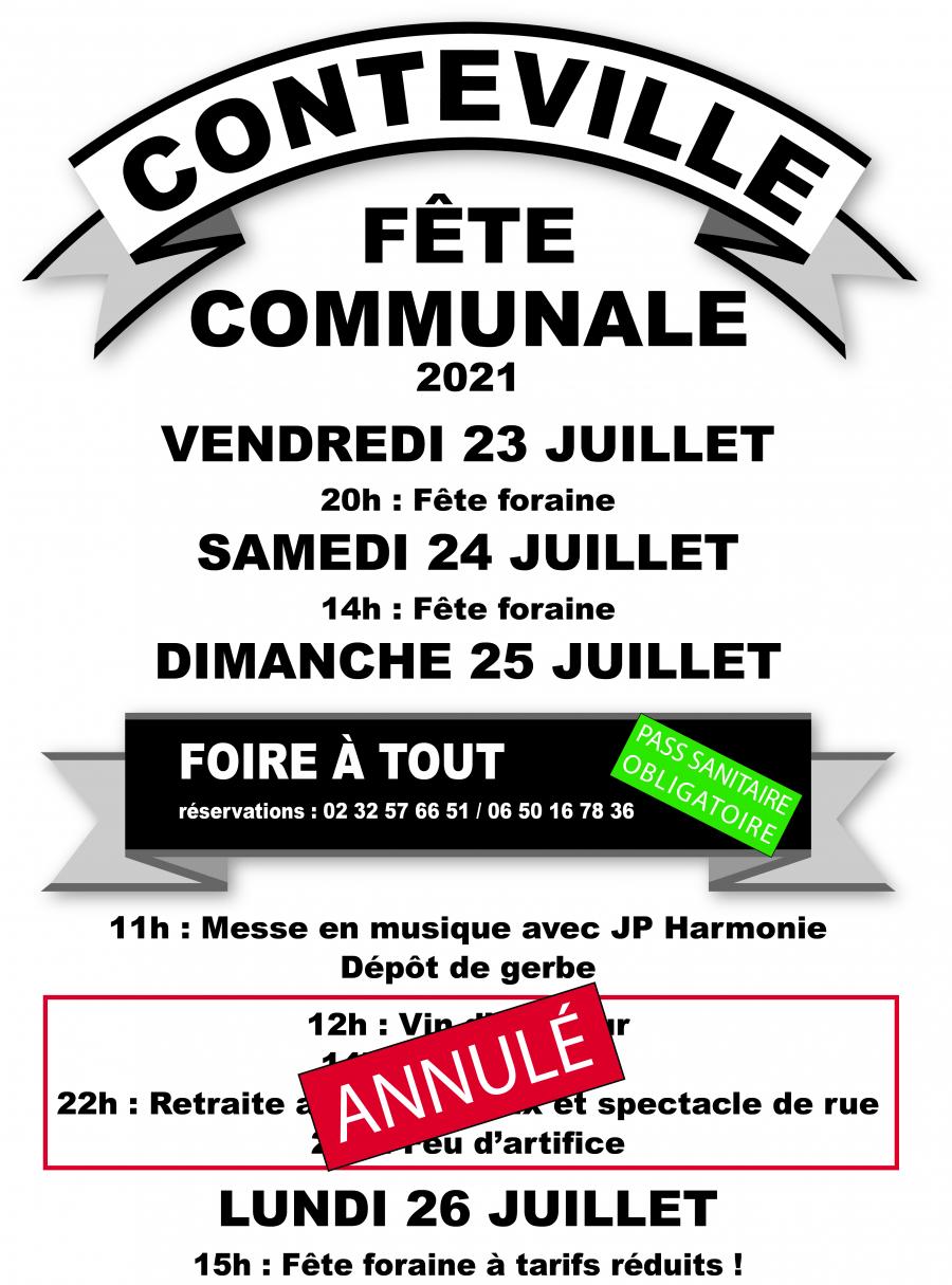 Fête de conteville 2021