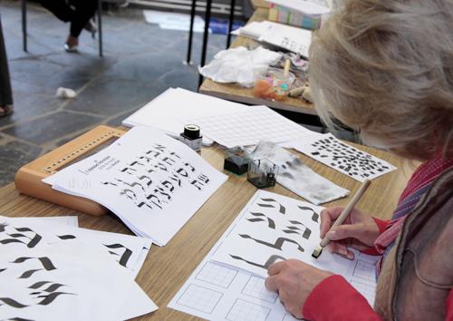 Conteville (Eure) Stage de calligraphie