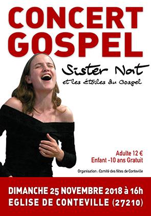 Concert gospel Conteville